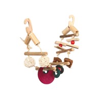 TRIXIE Igračka za ptice viseća, most prirodno drvo