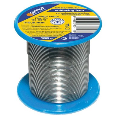 SMA Tinol za lemljenje, Ø0.8 mm, 100g