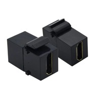 ROLINE VALUE HDMI Keystone modul, HDMI ženski / ženski, crni