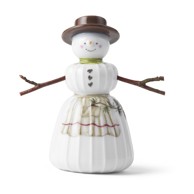 KÄHLER DESIGN Porculanska božićna figurica - Snježna žena Hammershøi (visina 9 cm)