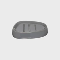FIVE Držač sapuna Silk, 2.3x12x9.5 cm, keramički - siva