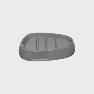 FIVE Držač sapuna Silk, 2.3x12x9.5 cm, keramički - siva