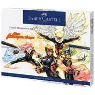 FABER-CASTELL Set Comic Illustration 15 kom 167195