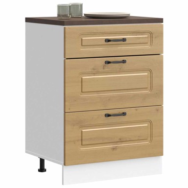 Donji kuhinjski ormarić Kalmar boja hrasta konstruirano drvo