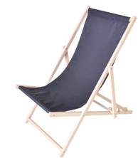 ROJAPLAST Drvena ležaljka Bahama, grafitna