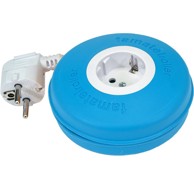 FAMATEL Produžni kabel, Schuko utičnica, 2 m, ROLLER, crni - 2992-B