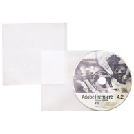 FAVORIT Etui za CD, PP, pk25, prozirni