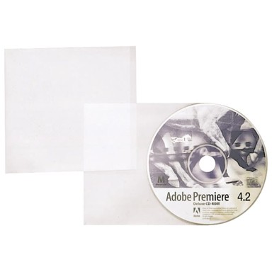 FAVORIT Etui za CD, PP, pk25, prozirni