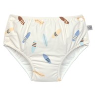 LÄSSIG Pelene za plivanje Snap Check Patternvilla/Sea Salt, za višekratnu upotrebu, 13–24 mj, veličina 86/92