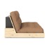 KARUP DESIGN Smeđa sklopiva sofa 196 cm Base, 196x110x72 cm