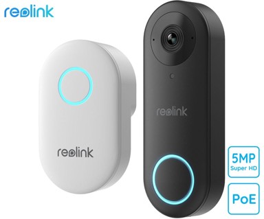 REOLINK Pametno video zvono, D340P 2K+, PoE