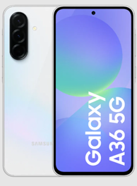 SAMSUNG Galaxy A36, 8 GB / 128 GB, bijeli