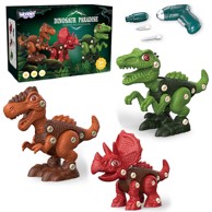 WOOPIE Set za sastavljanje dinosaura 3 kom.