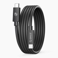 ORICO USB-C USB4 Thunderbolt 5 kabel 80 Gbps 240 W 1 m, crni