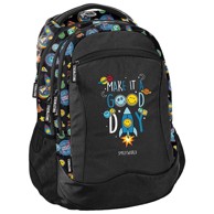 Školski anatomski ruksak Smiley Beuniq SM24LH-2808, crni