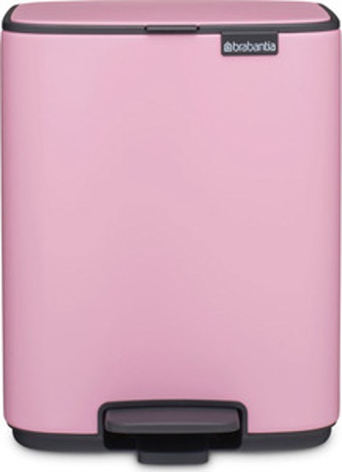 BRABANTIA Bo kanta s pedalom, 7 l, roza