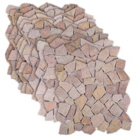 Mozaik pločice 30x30 cm mramor, crvene