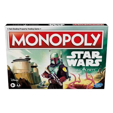 HASBRO GAMES Monopoly Star Wars Boba Fett Edition