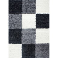 AYYILDIZ CARPETS Crno-bijeli tepih 60x110 cm Life