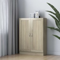 Ormarić za knjige boja hrasta 82,5x30,5x115cm konstruirano drvo