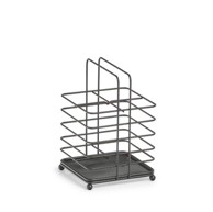 ZELLER Držač kuhinjskog pribora, metalni, crni, 27423