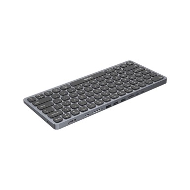 UNITEK Tipkovnica D1092A USB US International, siva
