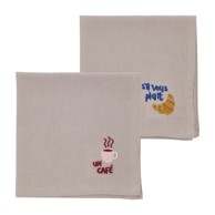 SÖDAHL Tekstilni ubrusi u setu 2 kom 40x40 cm Bistro 