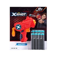 X-SHOT Pištolj sa spužvastim mecima Micro Color Card