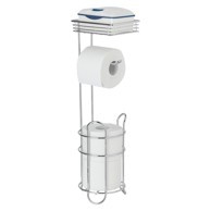 WENKO Držač za WC papir od kromiranog čelika u srebrnoj boji