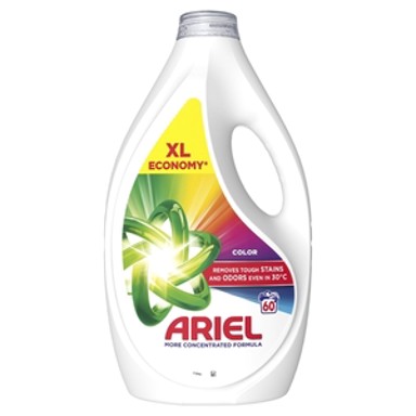ARIEL Tekući deterdžent za pranje rublja, Color, 2,7 l, 60 pranja