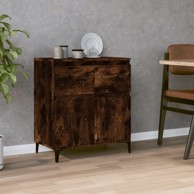Komoda boja dimljenog hrasta 60 x 35 x 70 cm konstruirano drvo