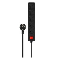 SAVIO LZ-15 Schuko produžni kabel, 5 utičnica, 5 m
