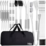 ARTEMIS Set pribora za roštilj od čelika 33-dijelni