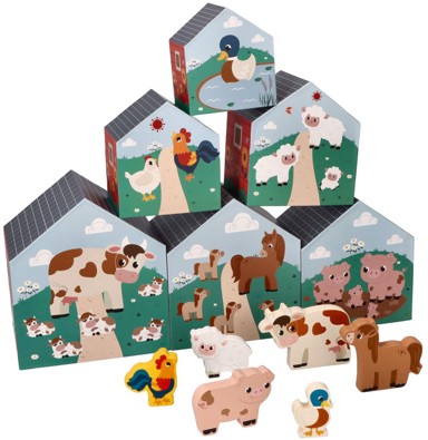 Dječja piramida, farma