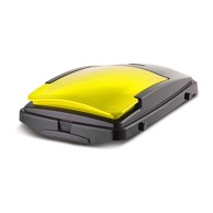 ADDIS Žuti plastičan poklopac za kantu za smeće za odvojeni otpad