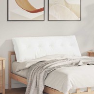 Jastuk za leđa, bijeli, 140 x 50 cm