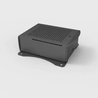 JOY-IT Kućište od aluminija za Raspberry Pi 4B, crna