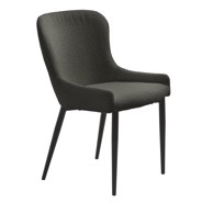 UNIQUE FURNITURE Tamno siva blagovaonska stolica Ontario 