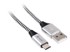 TRACER USB-C na USB-C kabel 2.0 1 m, crno-srebrni