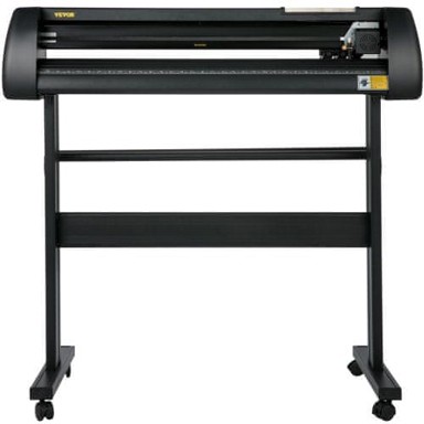 VEVOR Vinilni rezač ploter, 870 mm unos papira, crna