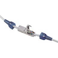 GOOBAY Konektor CAT 6A STP, 2xRJ45, plava