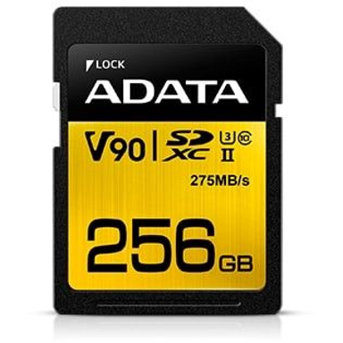 ADATA Memorijska kartica Premier ONE V90, 256 GB, SDXC, UHS-II, Class 10