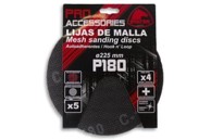 STAYER Mreža za brušenje za LP/HP brusilice, Ø 225 mm, granulacija 80, 5 kom