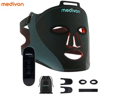 MEDIVON Lumi LED maska za lice + daljinski upravljač