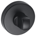 KUCHINOX WC rozeta, okrugla, 53 mm, nehrđajući čelik, mat crna