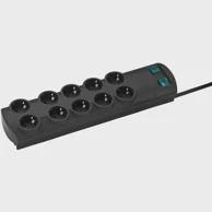 BRENNENSTUHL Produžni kabel Primera, 10 utičnica, siva