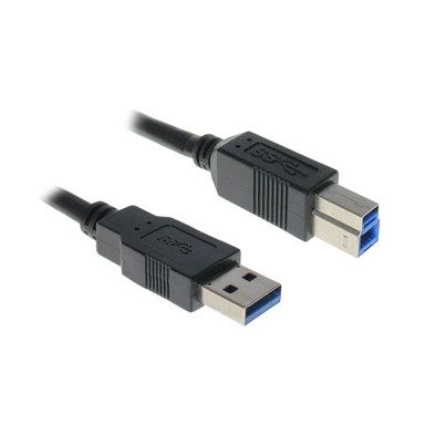 INLINE USB 3.0 kabel A na B, crni, 3 m 35330
