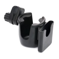 FILLIKID Držač za bocu i mobitel Deluxe, crni 