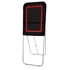VEVOR Lacrosse rebounder sklopivi, crni
