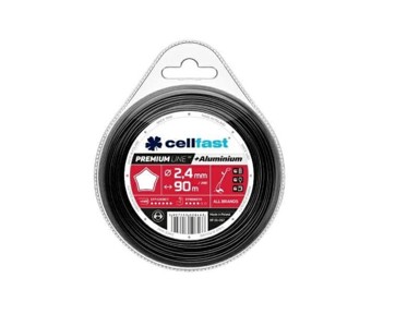 CELLFAST Rezna struna Premium, okrugla, 2,4 mm, 90 m